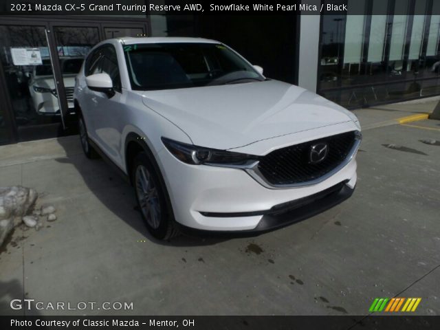 2021 Mazda CX-5 Grand Touring Reserve AWD in Snowflake White Pearl Mica