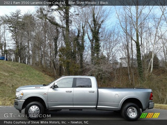 2021 Ram 3500 Laramie Crew Cab 4x4 in Billet Silver Metallic
