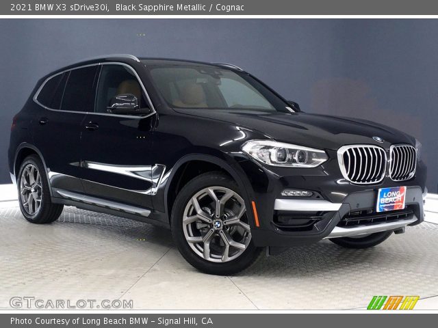2021 BMW X3 sDrive30i in Black Sapphire Metallic