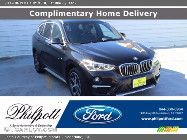 2019 BMW X1 sDrive28i in Jet Black