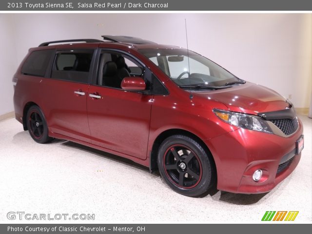 2013 Toyota Sienna SE in Salsa Red Pearl