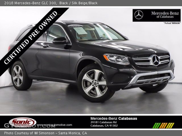 2018 Mercedes-Benz GLC 300 in Black