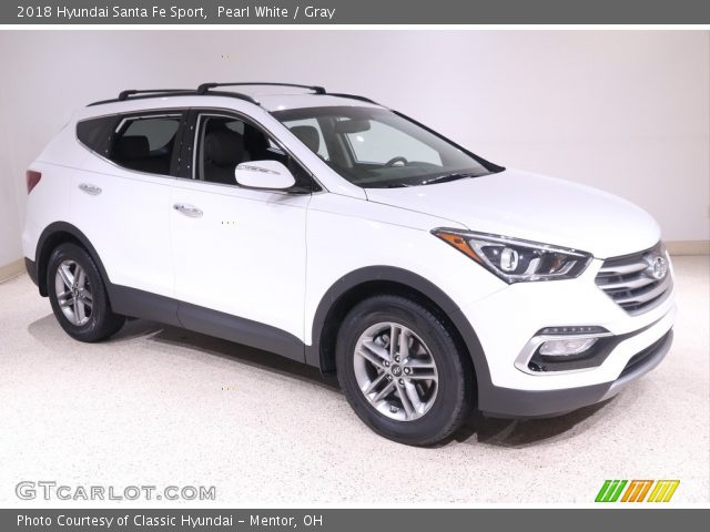 2018 Hyundai Santa Fe Sport  in Pearl White