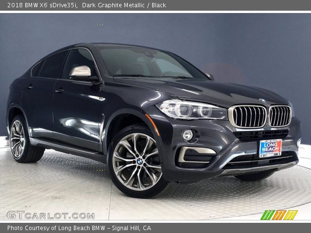 2018 BMW X6 sDrive35i in Dark Graphite Metallic