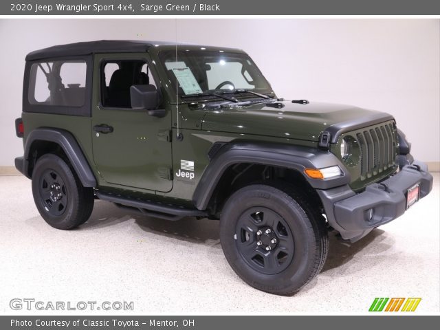 2020 Jeep Wrangler Sport 4x4 in Sarge Green