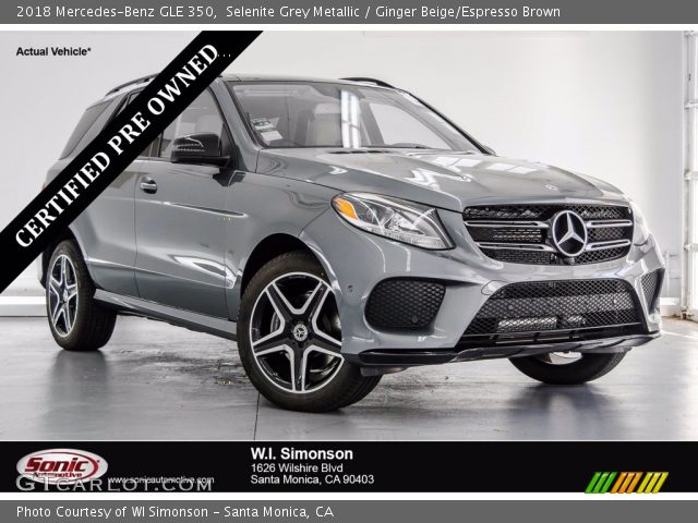 2018 Mercedes-Benz GLE 350 in Selenite Grey Metallic