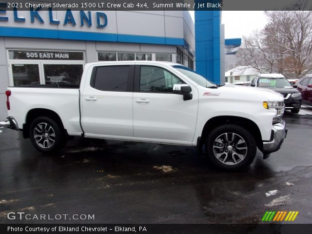 2021 Chevrolet Silverado 1500 LT Crew Cab 4x4 in Summit White