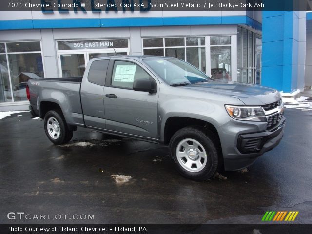 2021 Chevrolet Colorado WT Extended Cab 4x4 in Satin Steel Metallic