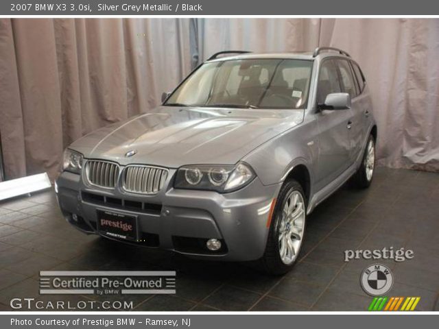 2007 BMW X3 3.0si in Silver Grey Metallic