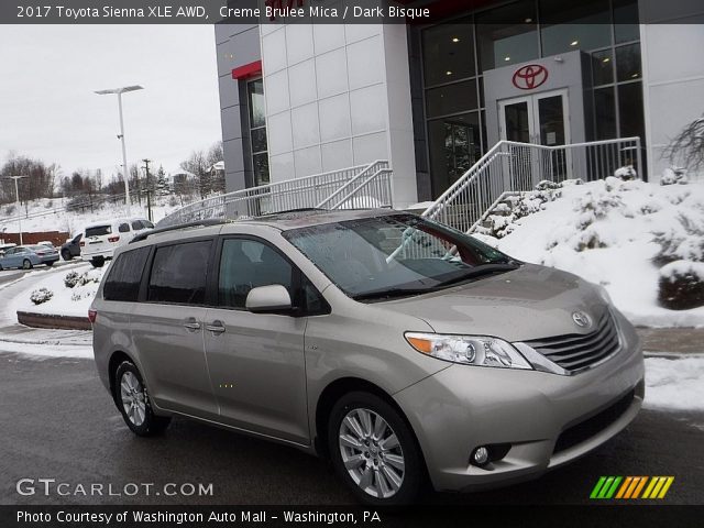 2017 Toyota Sienna XLE AWD in Creme Brulee Mica