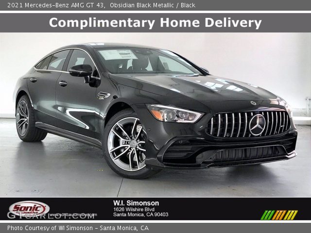 2021 Mercedes-Benz AMG GT 43 in Obsidian Black Metallic