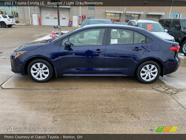 2021 Toyota Corolla LE in Blueprint