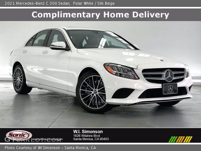 2021 Mercedes-Benz C 300 Sedan in Polar White