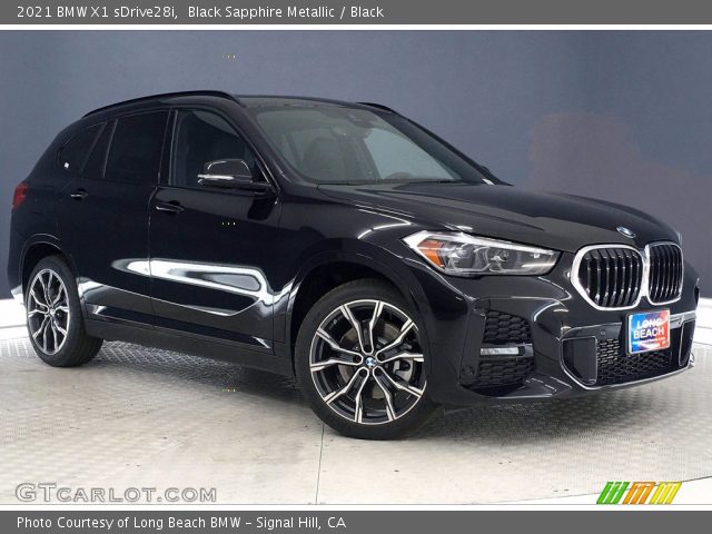 2021 BMW X1 sDrive28i in Black Sapphire Metallic