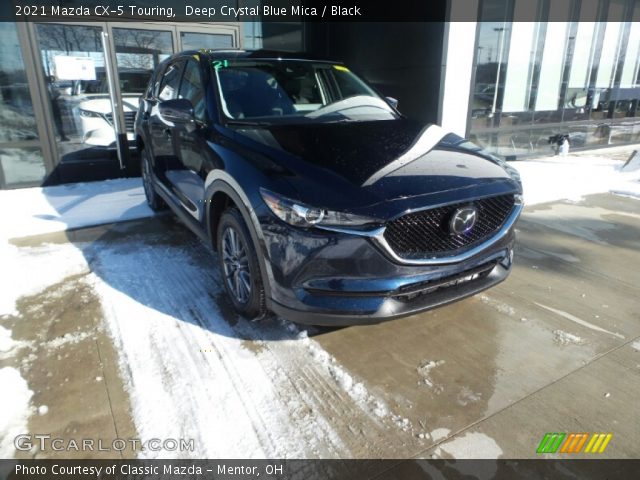 2021 Mazda CX-5 Touring in Deep Crystal Blue Mica