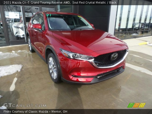2021 Mazda CX-5 Grand Touring Reserve AWD in Soul Red Crystal Metallic