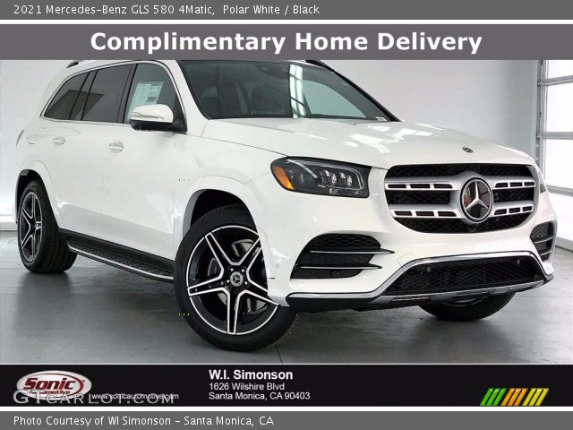 2021 Mercedes-Benz GLS 580 4Matic in Polar White