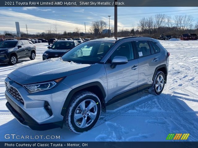 2021 Toyota RAV4 Limited AWD Hybrid in Silver Sky Metallic