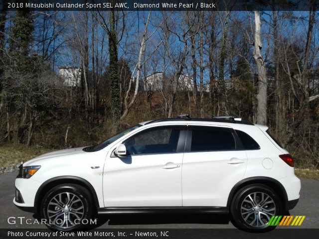 2018 Mitsubishi Outlander Sport SEL AWC in Diamond White Pearl