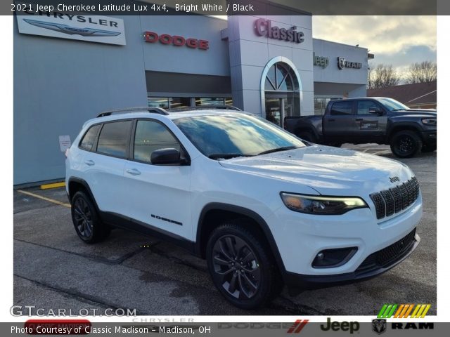 2021 Jeep Cherokee Latitude Lux 4x4 in Bright White