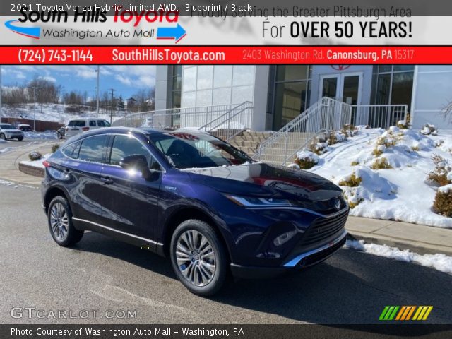 2021 Toyota Venza Hybrid Limited AWD in Blueprint