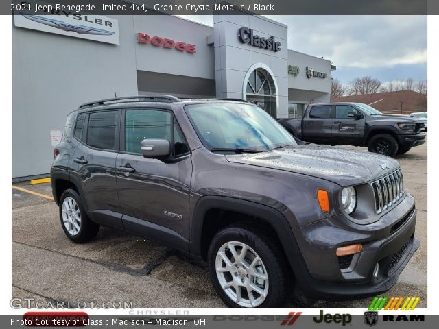 2021 Jeep Renegade Limited 4x4 in Granite Crystal Metallic