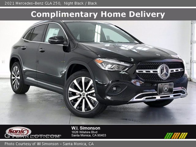 2021 Mercedes-Benz GLA 250 in Night Black