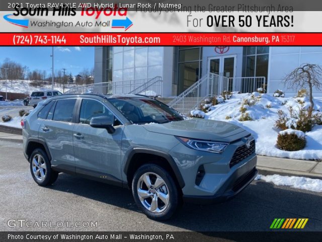 2021 Toyota RAV4 XLE AWD Hybrid in Lunar Rock