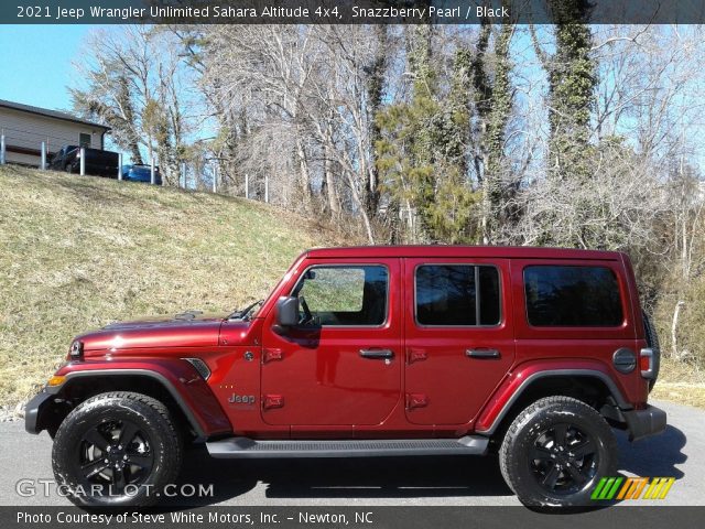 2021 Jeep Wrangler Unlimited Sahara Altitude 4x4 in Snazzberry Pearl