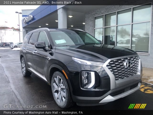 2021 Hyundai Palisade SEL AWD in Becketts Black