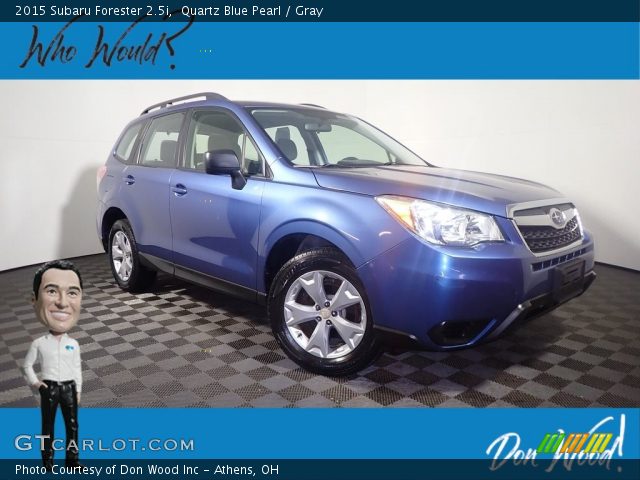 2015 Subaru Forester 2.5i in Quartz Blue Pearl