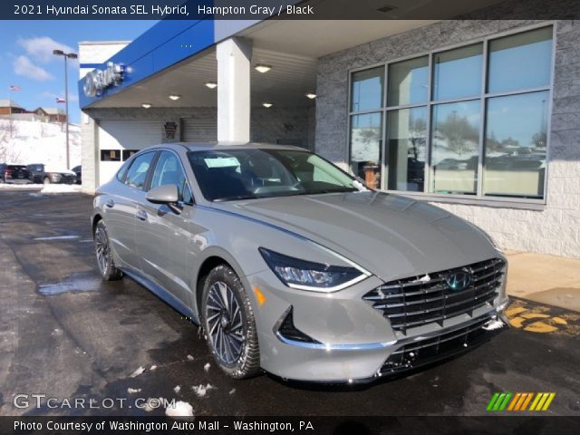 2021 Hyundai Sonata SEL Hybrid in Hampton Gray