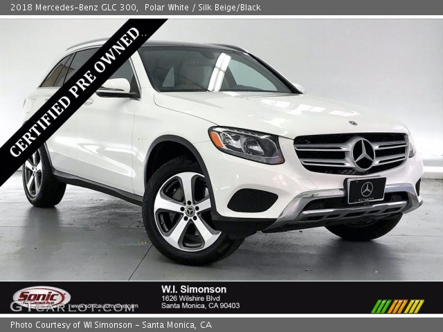 2018 Mercedes-Benz GLC 300 in Polar White
