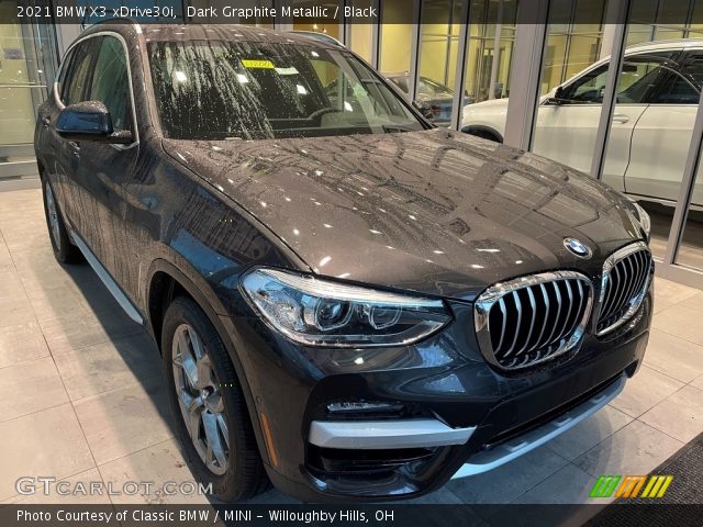2021 BMW X3 xDrive30i in Dark Graphite Metallic