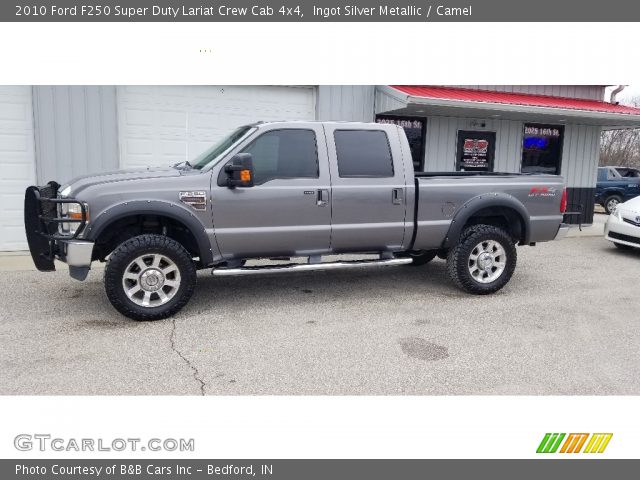 2010 Ford F250 Super Duty Lariat Crew Cab 4x4 in Ingot Silver Metallic