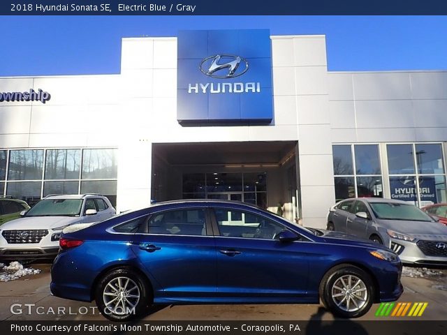 2018 Hyundai Sonata SE in Electric Blue