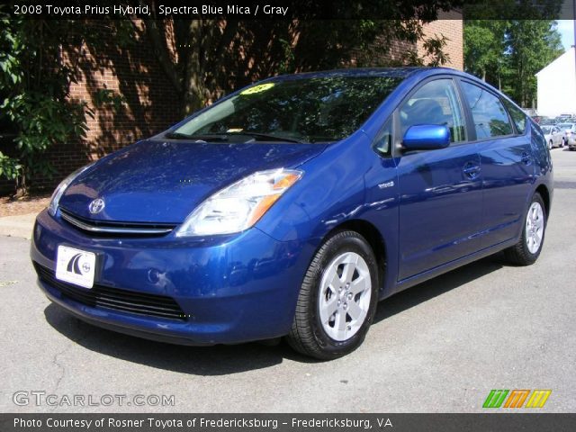 2008 Toyota Prius Hybrid in Spectra Blue Mica