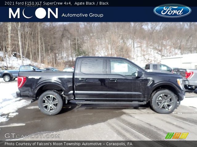 2021 Ford F150 XLT SuperCrew 4x4 in Agate Black