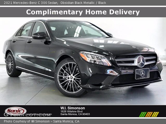 2021 Mercedes-Benz C 300 Sedan in Obsidian Black Metallic