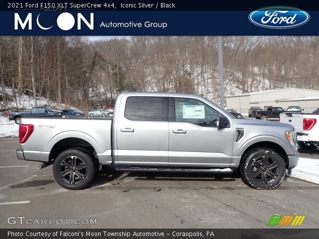 2021 Ford F150 XLT SuperCrew 4x4 in Iconic Silver