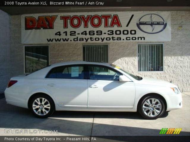2008 Toyota Avalon XLS in Blizzard White Pearl