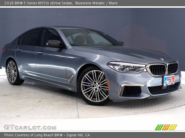 2018 BMW 5 Series M550i xDrive Sedan in Bluestone Metallic