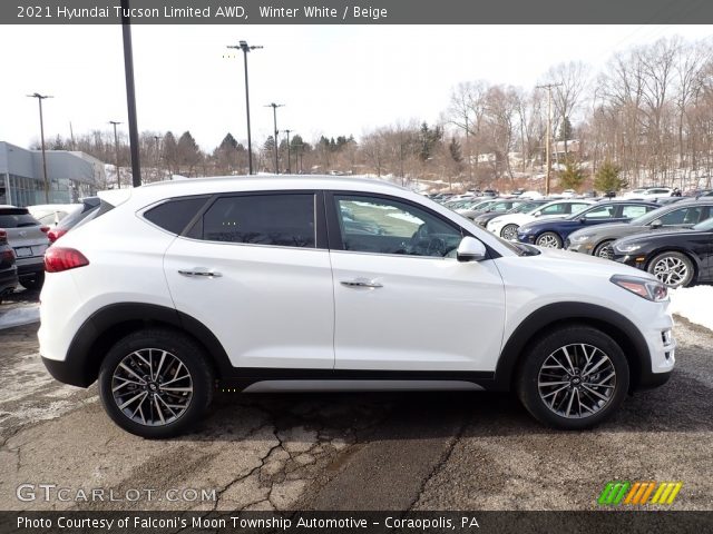 2021 Hyundai Tucson Limited AWD in Winter White
