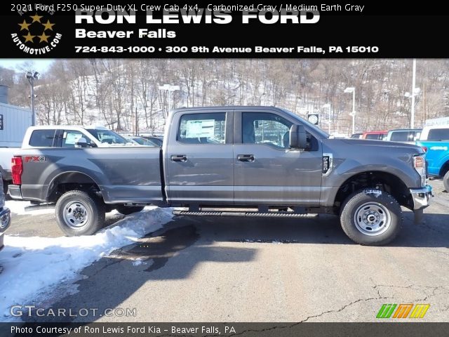 2021 Ford F250 Super Duty XL Crew Cab 4x4 in Carbonized Gray