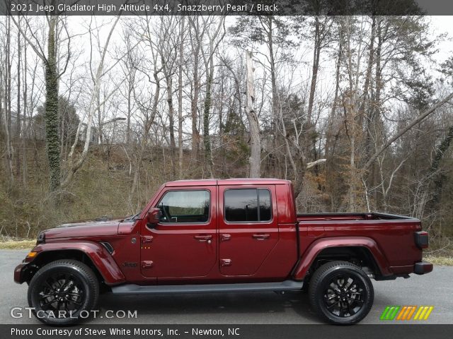 2021 Jeep Gladiator High Altitude 4x4 in Snazzberry Pearl