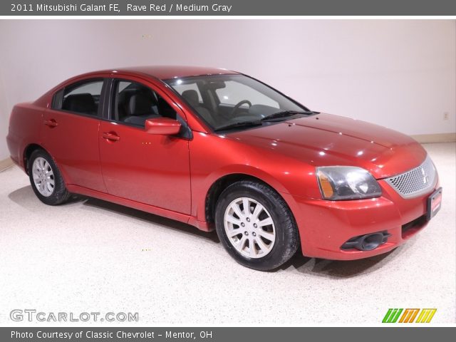 2011 Mitsubishi Galant FE in Rave Red