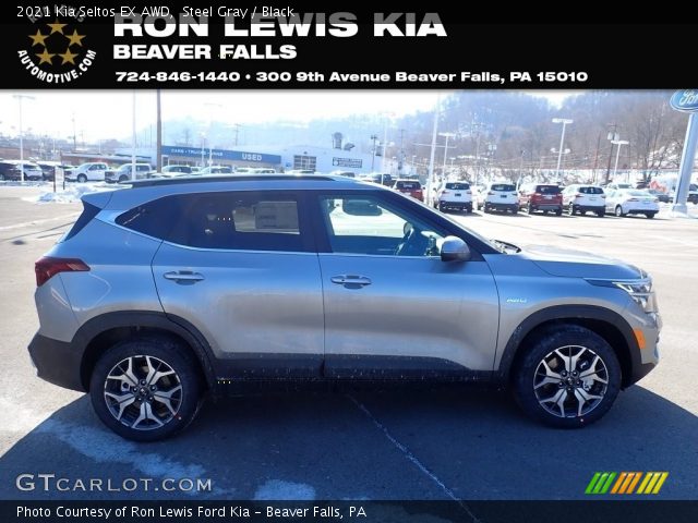 2021 Kia Seltos EX AWD in Steel Gray