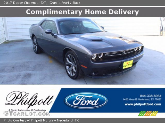 2017 Dodge Challenger SXT in Granite Pearl