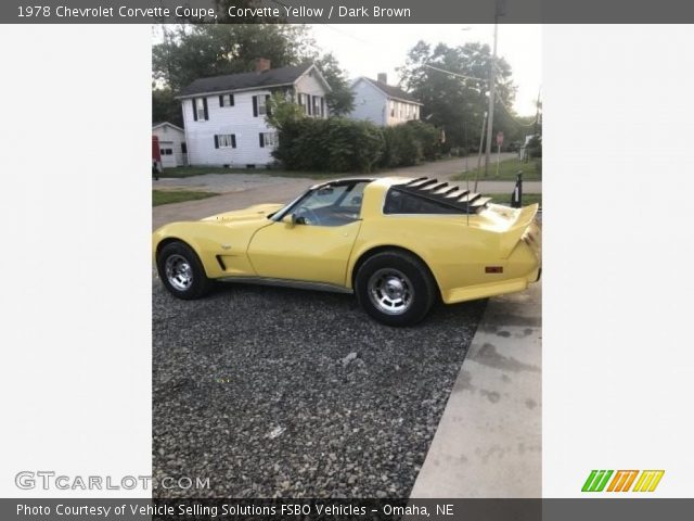 1978 Chevrolet Corvette Coupe in Corvette Yellow