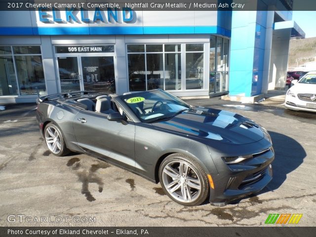 2017 Chevrolet Camaro LT Convertible in Nightfall Gray Metallic